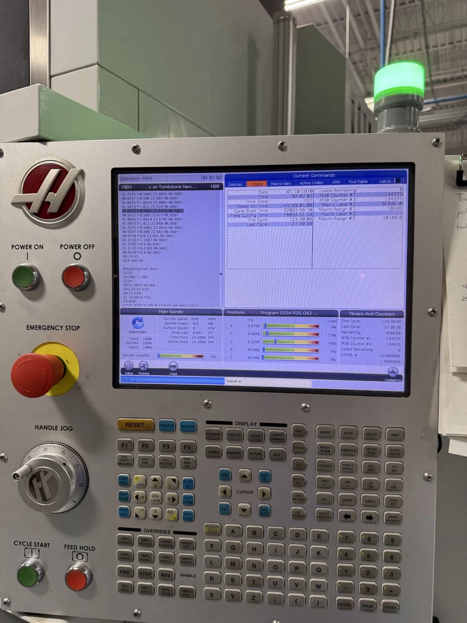 Haas #UMC-750SS, 5-Axis Universal Machining Center, 30" X, 20" Y, 20" Z, 24.8" x 19.7" table, 30 HP, 15,000 - Image 3