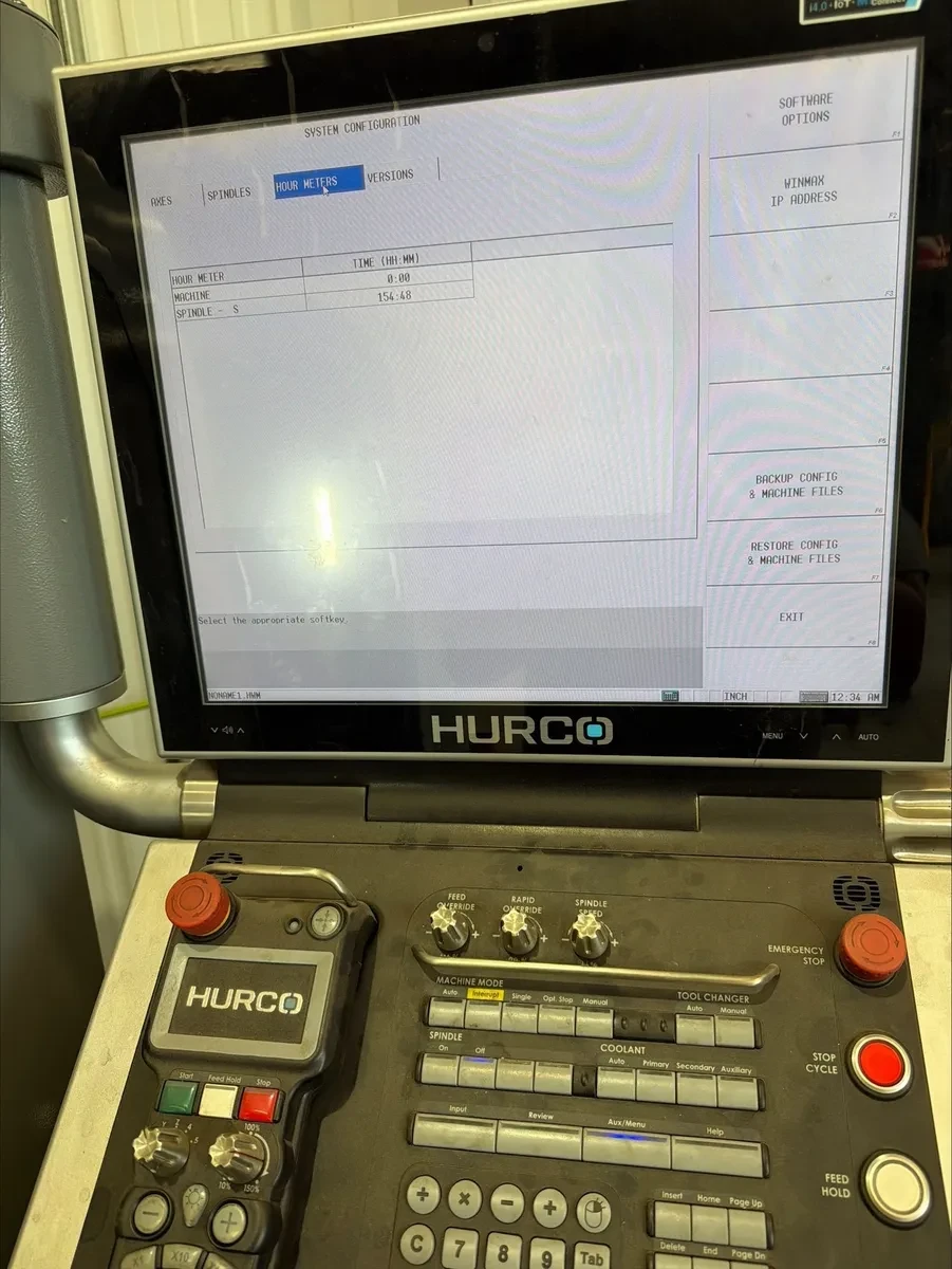 Hurco #VM15DI, 3-Axis CNC Vertical Machining Center, 30" X, 16" Y, 20" Z, 22.8 HP, 12,000 RPM, CAT 40, 24 - Image 3