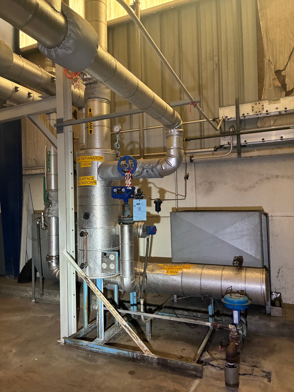 *almost* complete natural gas fired steam plant. Miura 300HP boilers. 2014 - Image 9