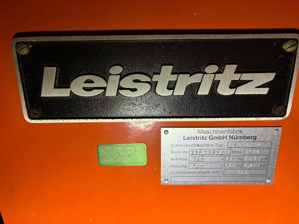 Leistritz #LSM-30/34, Extruder System, 13 KW, 240 Volts, 1986 - Image 3