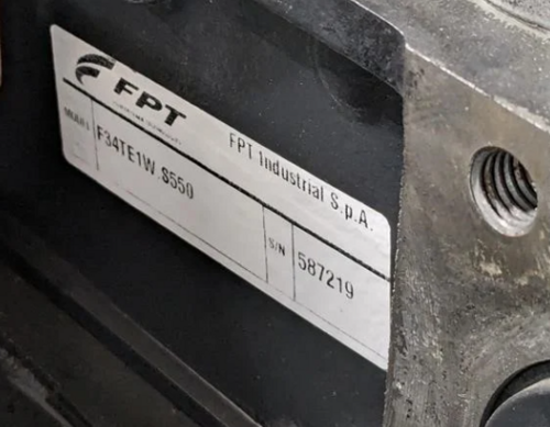50 KW FPT, diesel generator set, FPT 3.4L engine, EPA Tier 4 Final, open skid, warranty, new, 2024 - Image 3