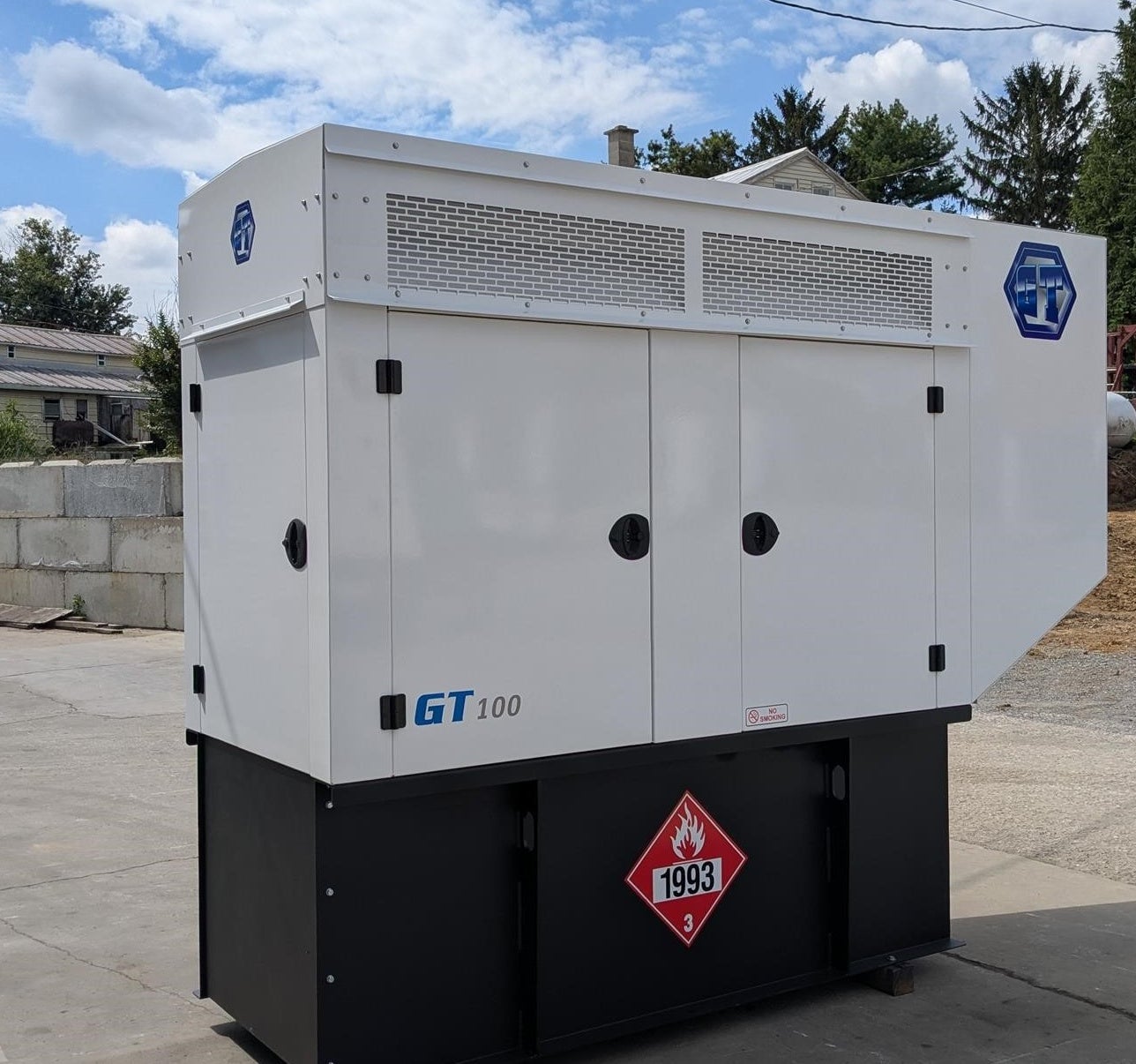 100 KW FPT #GT100, diesel generator set, NEF45TM2X.A008 engine, enclosed, w/ fuel tank, new, 2025 - Image 3