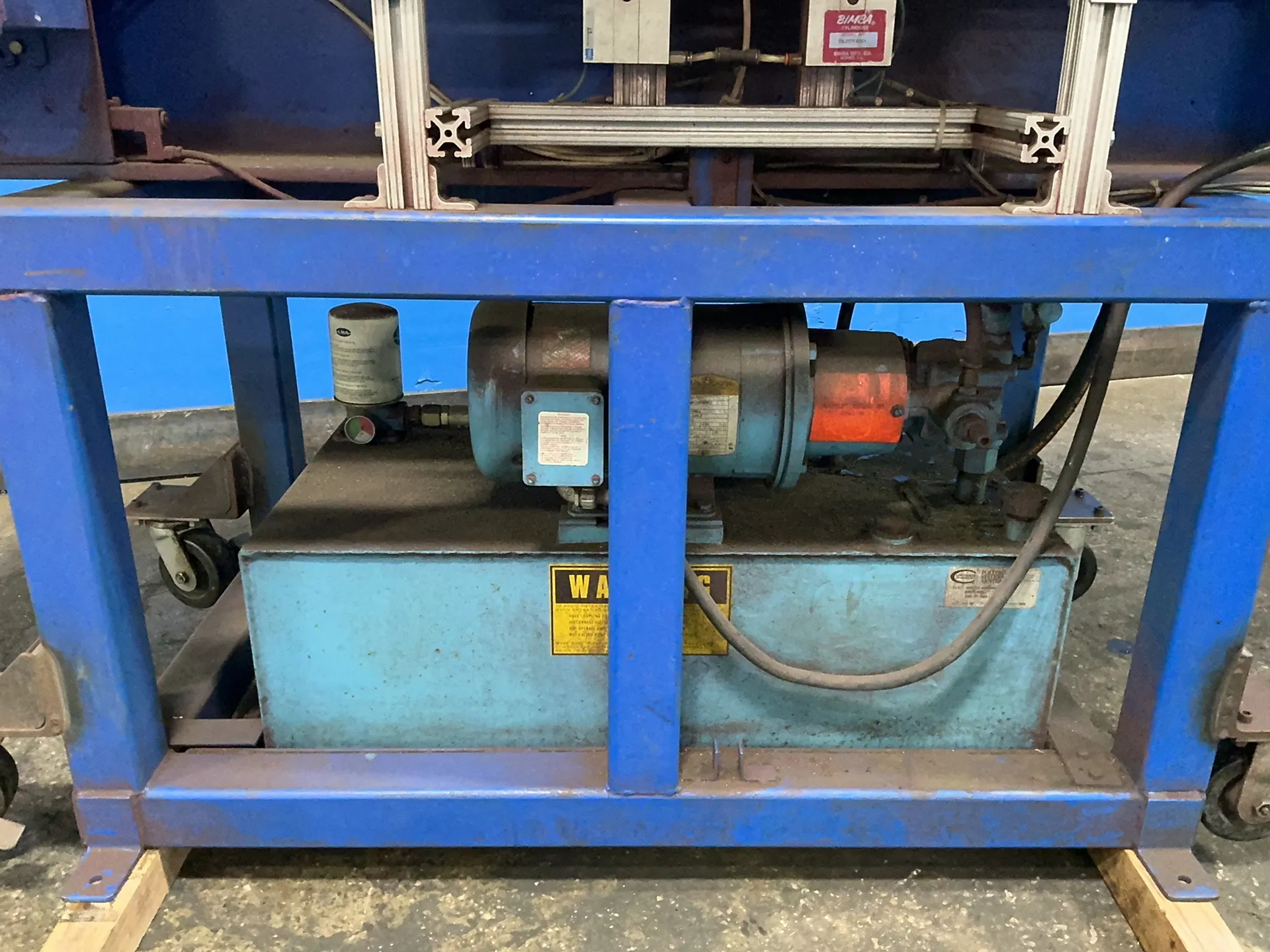 Hydraulic tube expander, 5 HP hydraulic unit, Allen-Bradley MicroLogix 1000, 3/60/230/460 - Image 3