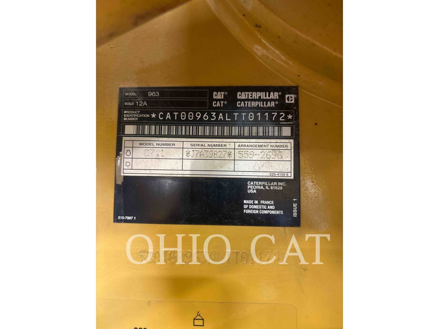 Caterpillar 96312, Track Loader, 592 hours, S/N: LTT01172, 2024 - Image 6