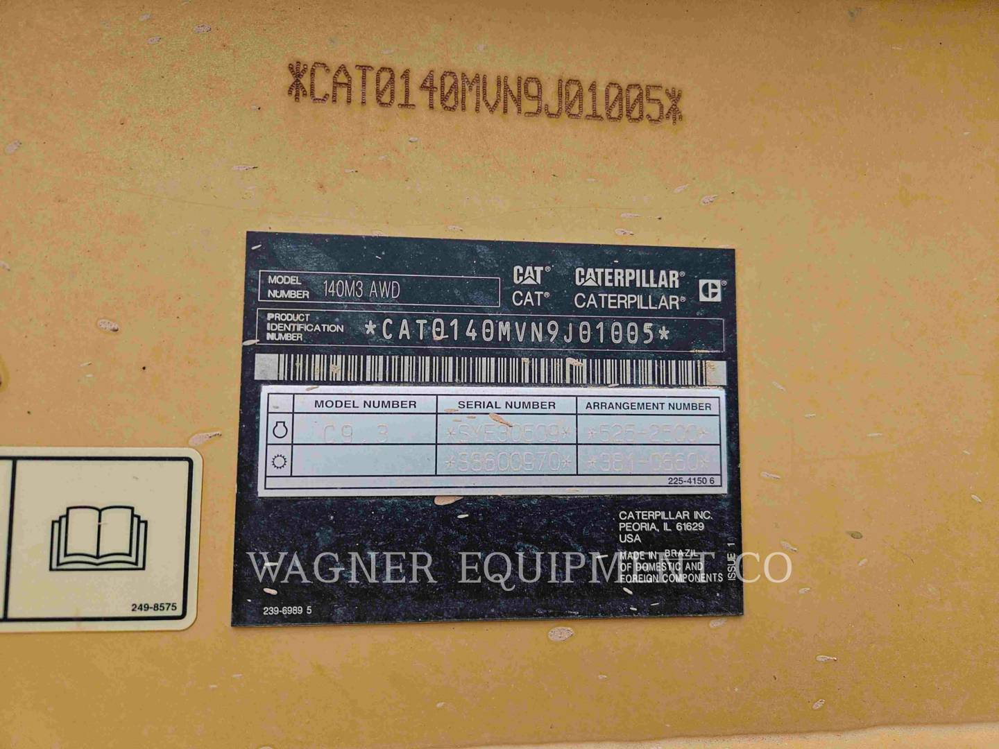 Caterpillar 140M3AWD, Motor Grader, 10068 hours, S/N: N9J01005, 2019 - Image 6