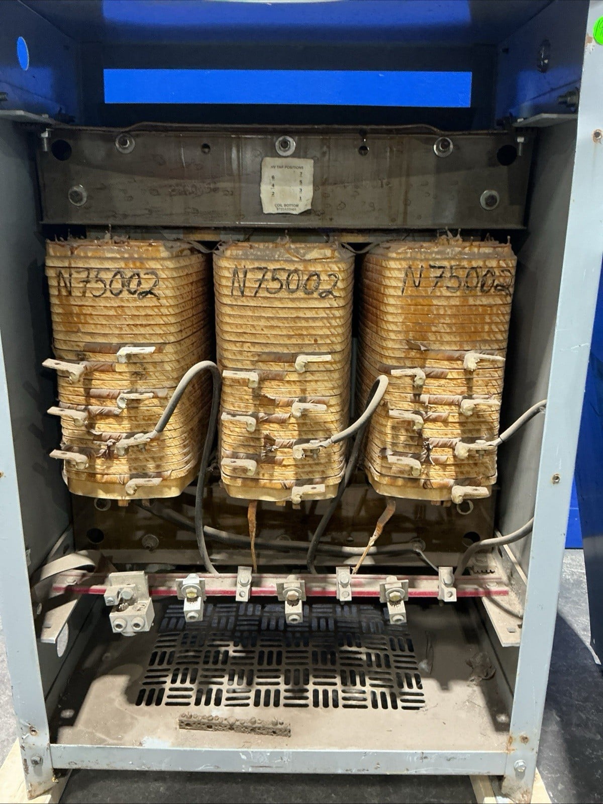 75 KVA 480 Delta Primary, 208Y/120 Secondary, Cutler-Hammer N43M28T75A, Dry Type Transformer, 3PH, 60 Hz - Image 6