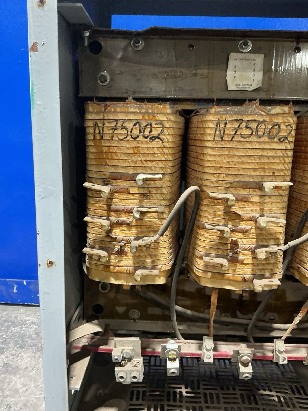 75 KVA 480 Delta Primary, 208Y/120 Secondary, Cutler-Hammer N43M28T75A, Dry Type Transformer, 3PH, 60 Hz - Image 7
