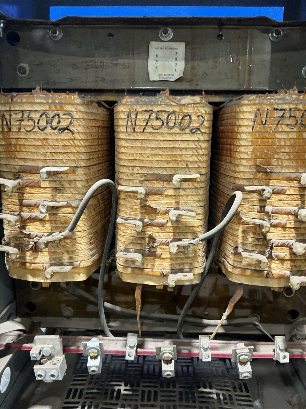 75 KVA 480 Delta Primary, 208Y/120 Secondary, Cutler-Hammer N43M28T75A, Dry Type Transformer, 3PH, 60 Hz - Image 8