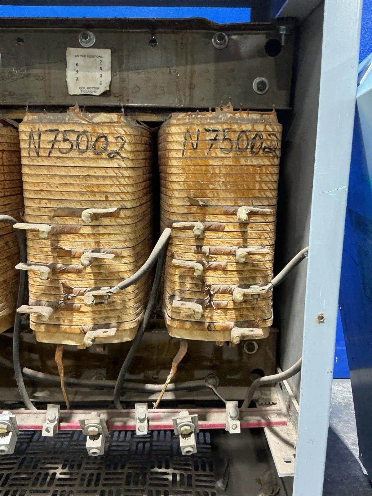 75 KVA 480 Delta Primary, 208Y/120 Secondary, Cutler-Hammer N43M28T75A, Dry Type Transformer, 3PH, 60 Hz - Image 9