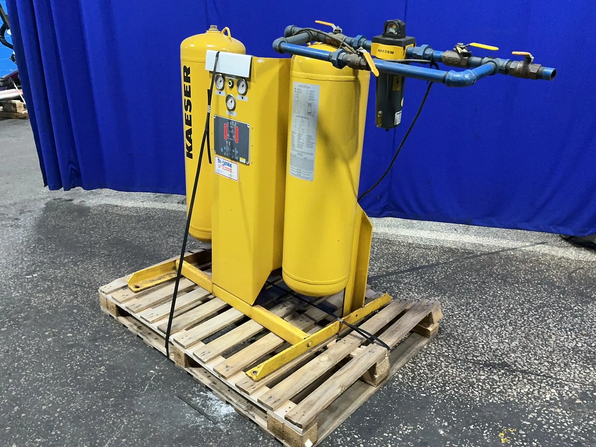 115 SCFM, Kaeser #KAD-115, pressure-swing regenerative desiccant compressed air dryer, 150/60 PSI, 32.2 - Image 2