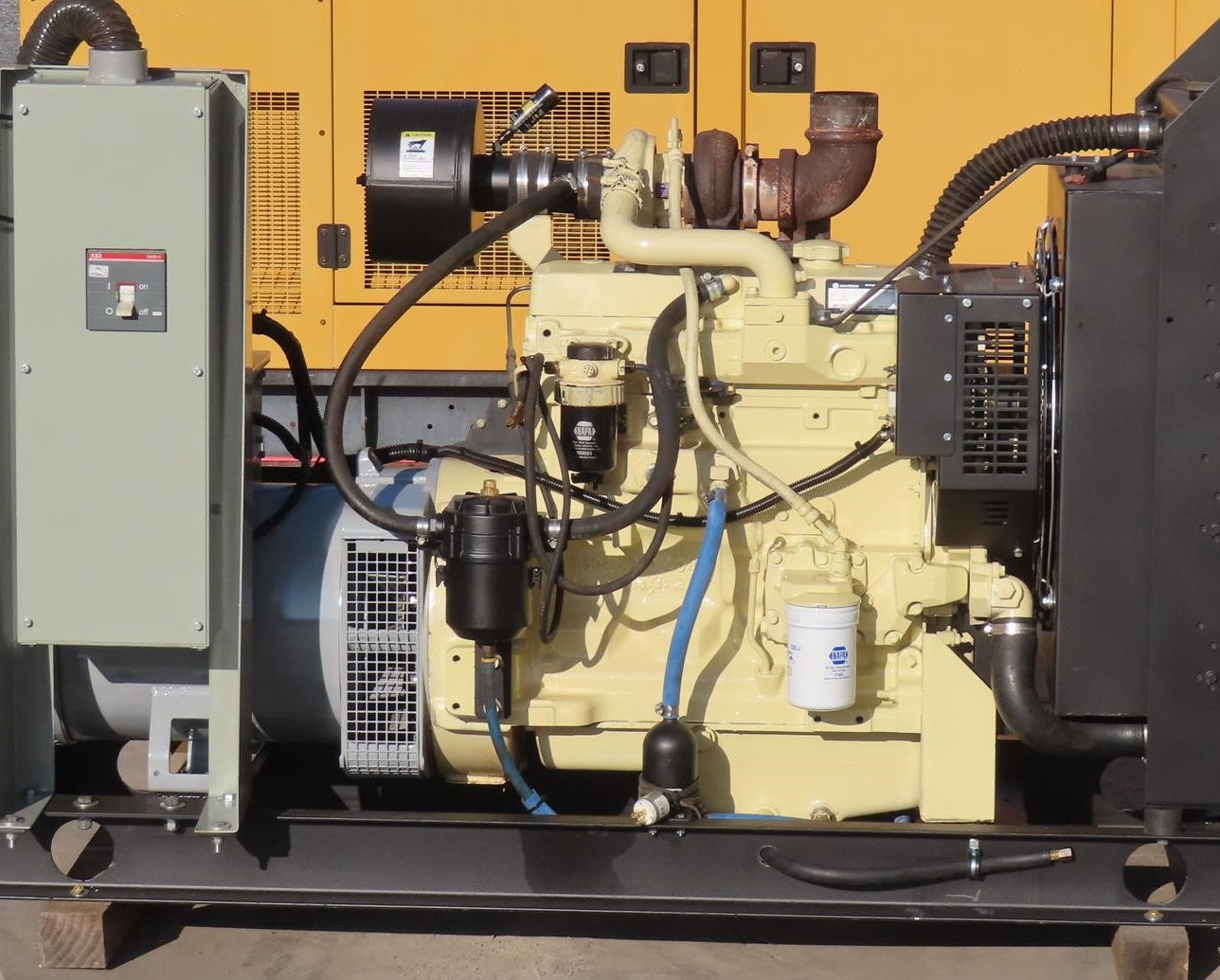60 KW Leroy Somer, diesel generator set, 120/240 Volts, 1 phase, John Deere 4045TF270 engine, 90 HP @ 1800 - Image 1