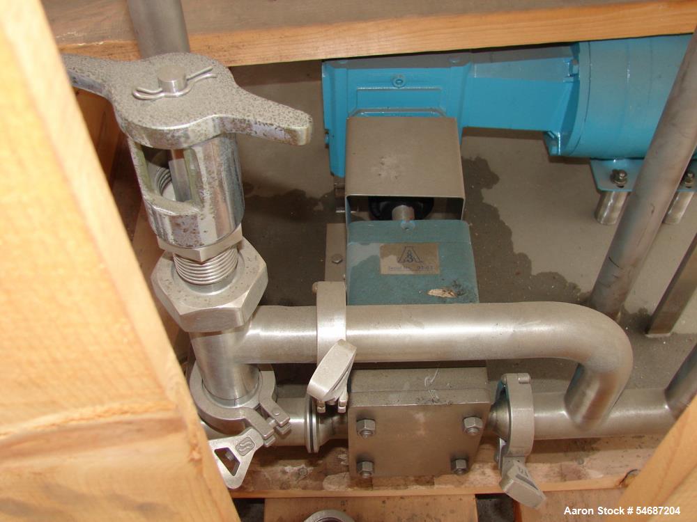 10 sq.ft., APV #JUNIOR, 3 section plate & frame heat exchang, Crepco temperature control system, Edwards - Image 3