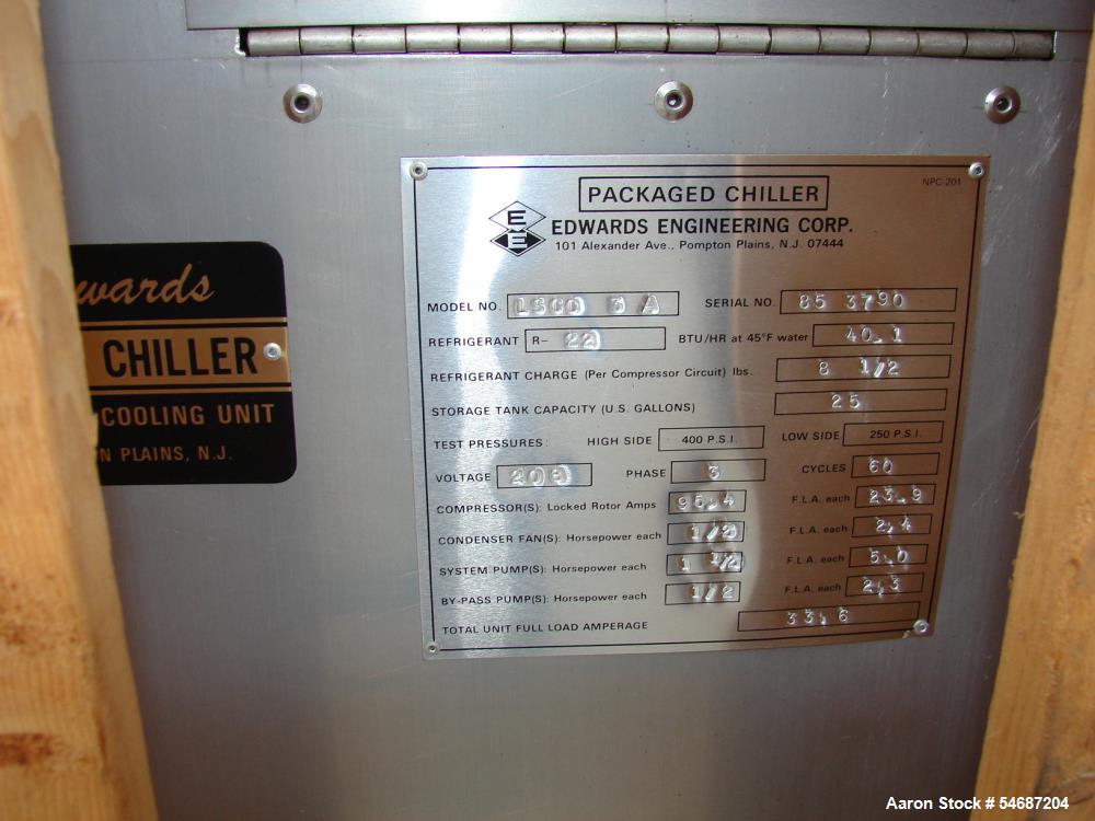 10 sq.ft., APV #JUNIOR, 3 section plate & frame heat exchang, Crepco temperature control system, Edwards - Image 7