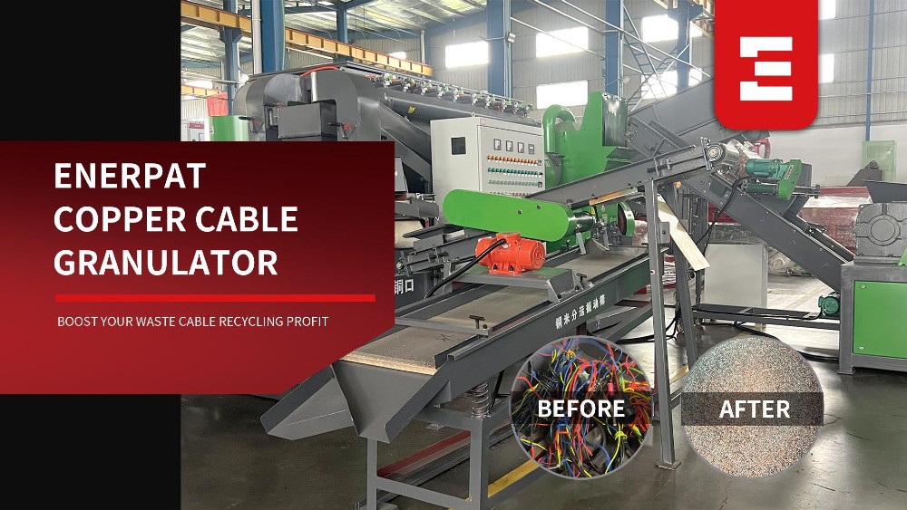 Cable Recycling Line for Scrap Wire and Cable, Enerpat #WGS - Image 6