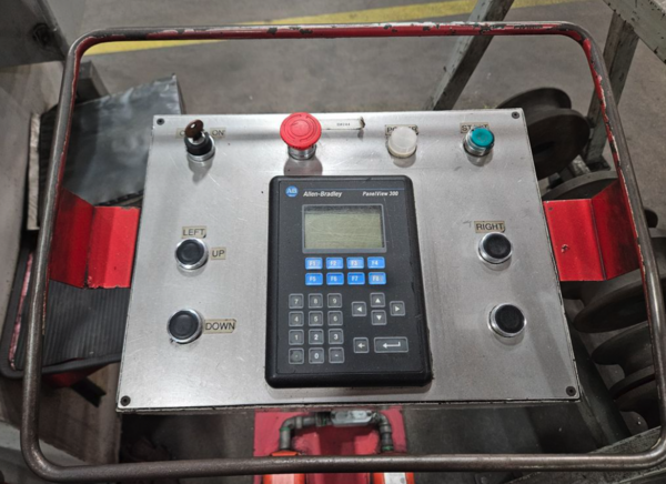 3" x 3" x .31" Simasv #CH-3380, hydraulic angle bending roll, double pinch, 4 KW, 2002 - Image 5