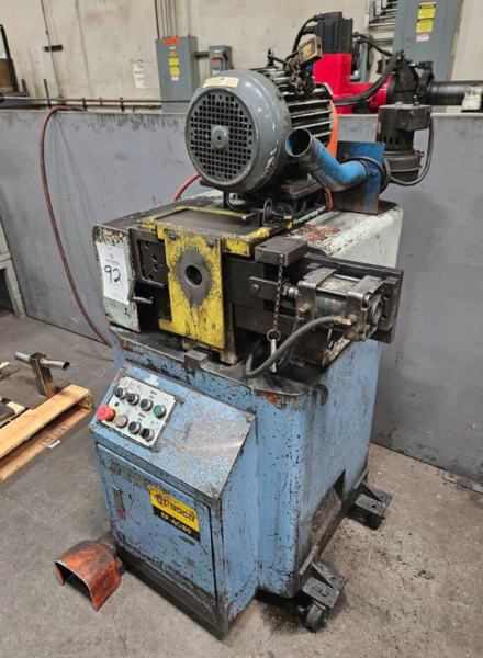 Soco #EF-AC/80, semi-automatic tube end chamfering machine, 3.15" tube diameter, 3 HP - Image 2