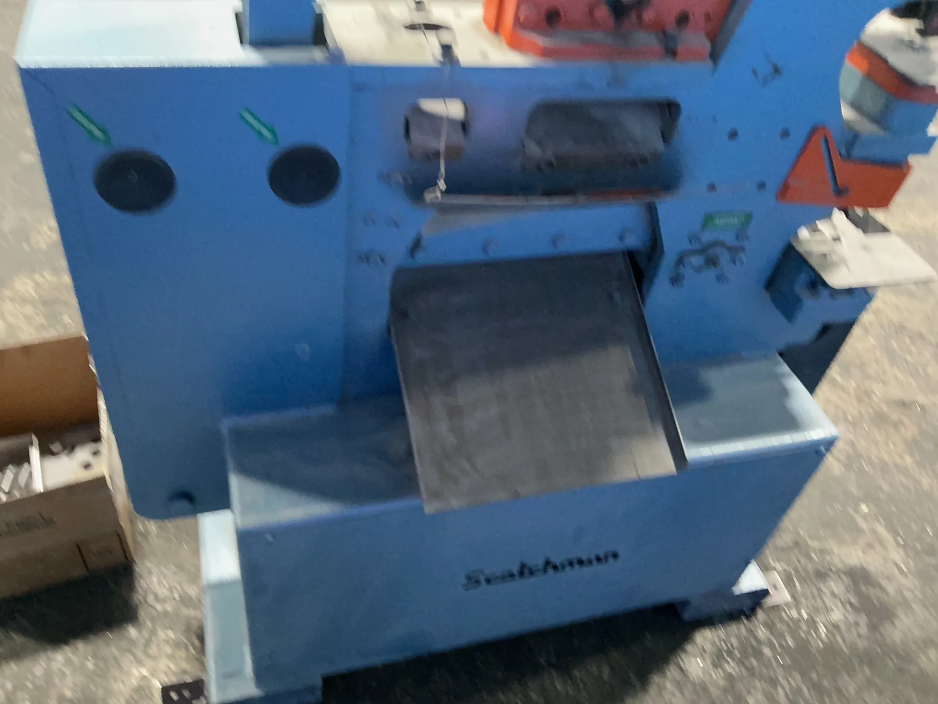 4" x 4" x 3/8" Scotchman #50514CM, Hydraulic Ironworker, 6" throat, 1" punch stroke, 14" blade, 2100 PSI, box - Image 5