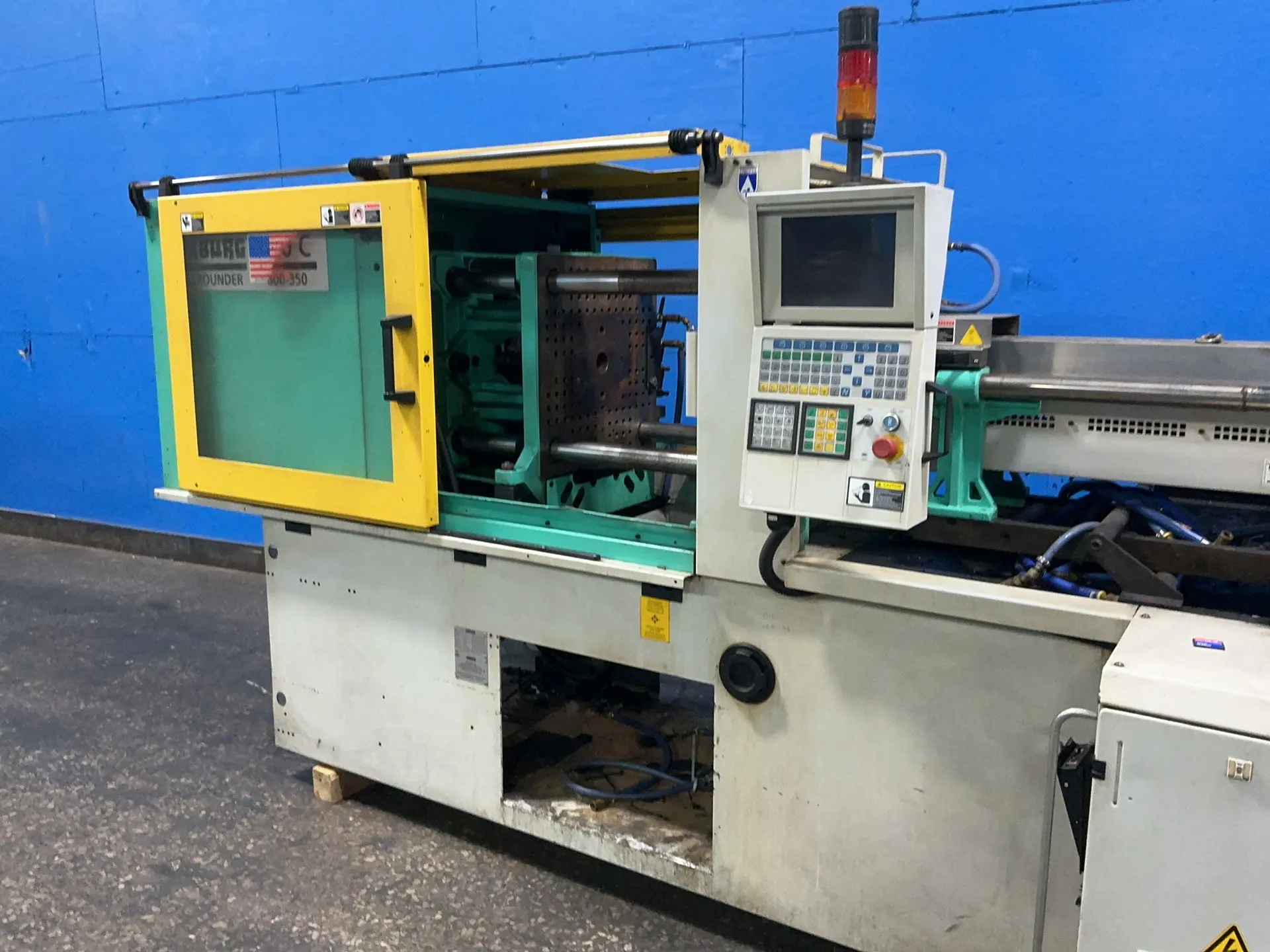 Arburg #370-C-800-500, Injection Molder, 32.2 KW, 42/28 A, SD card, 230/460 V., 1999 - Image 1