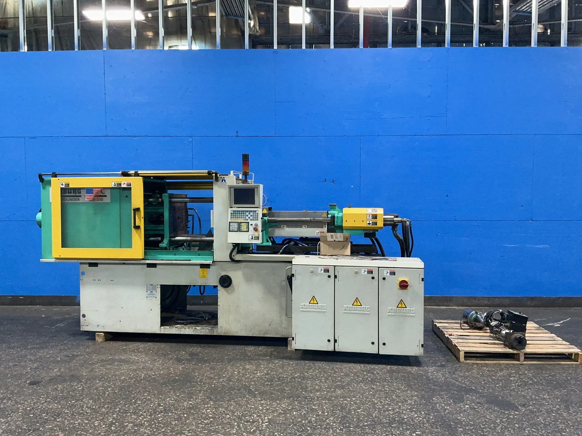 Arburg #370-C-800-500, Injection Molder, 32.2 KW, 42/28 A, SD card, 230/460 V., 1999 - Image 3
