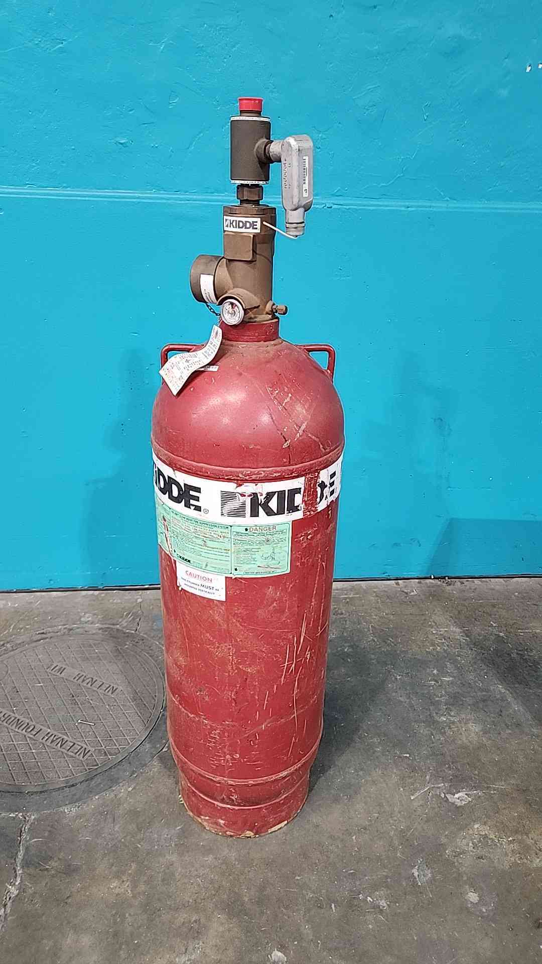 149 lbs. Kidde, Fire Suppression System, FM-200 Agent - Image 1