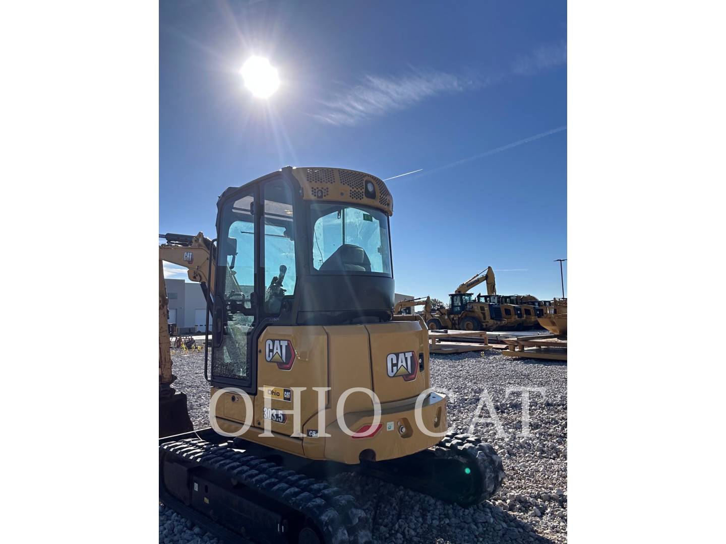 Caterpillar 303.507CR, 566 hours, S/N: RE900832, 2022 - Image 4