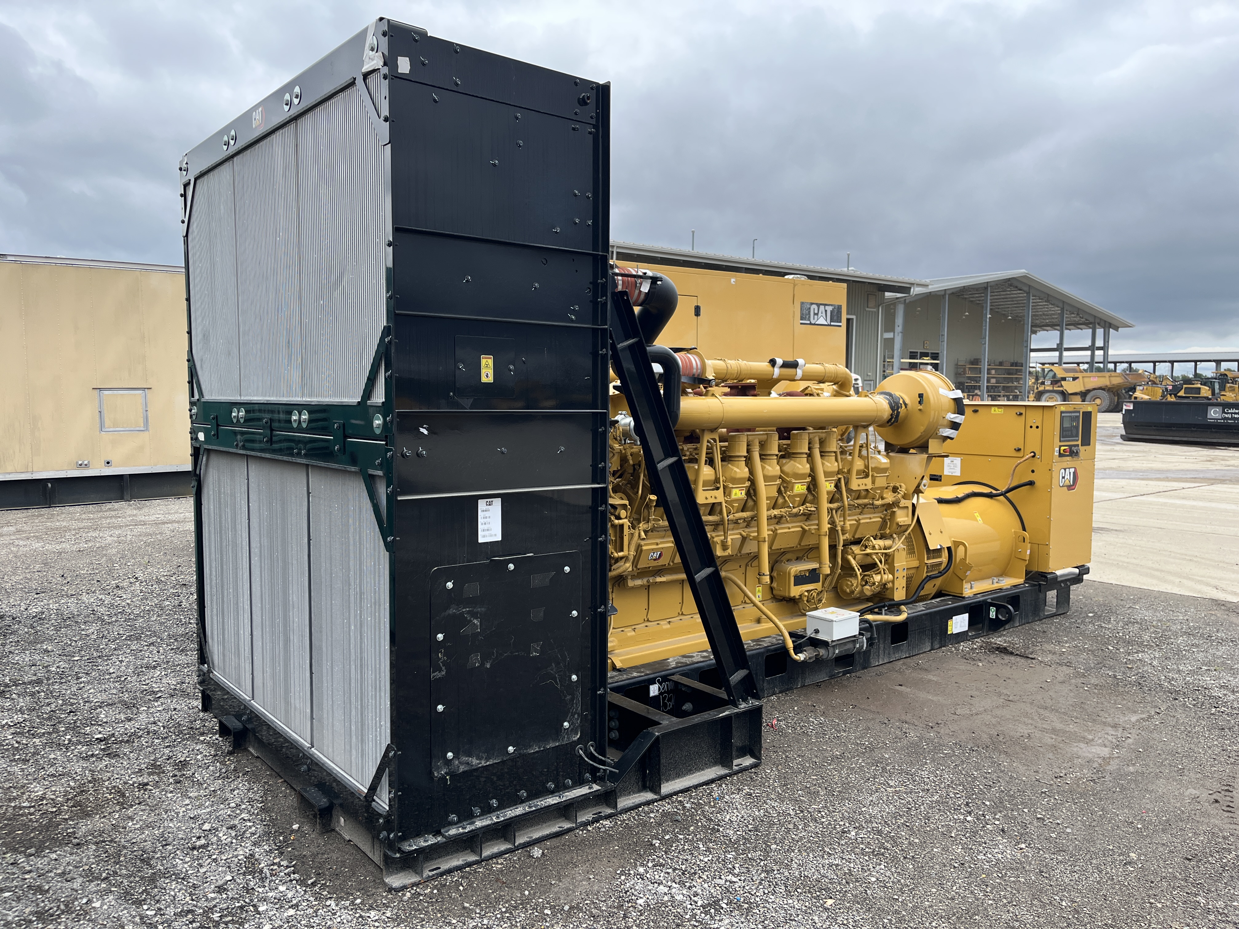 2500 KW Caterpillar #3516C, diesel generator, skid mounted, 277/480 Volts, 2025 - Image 2