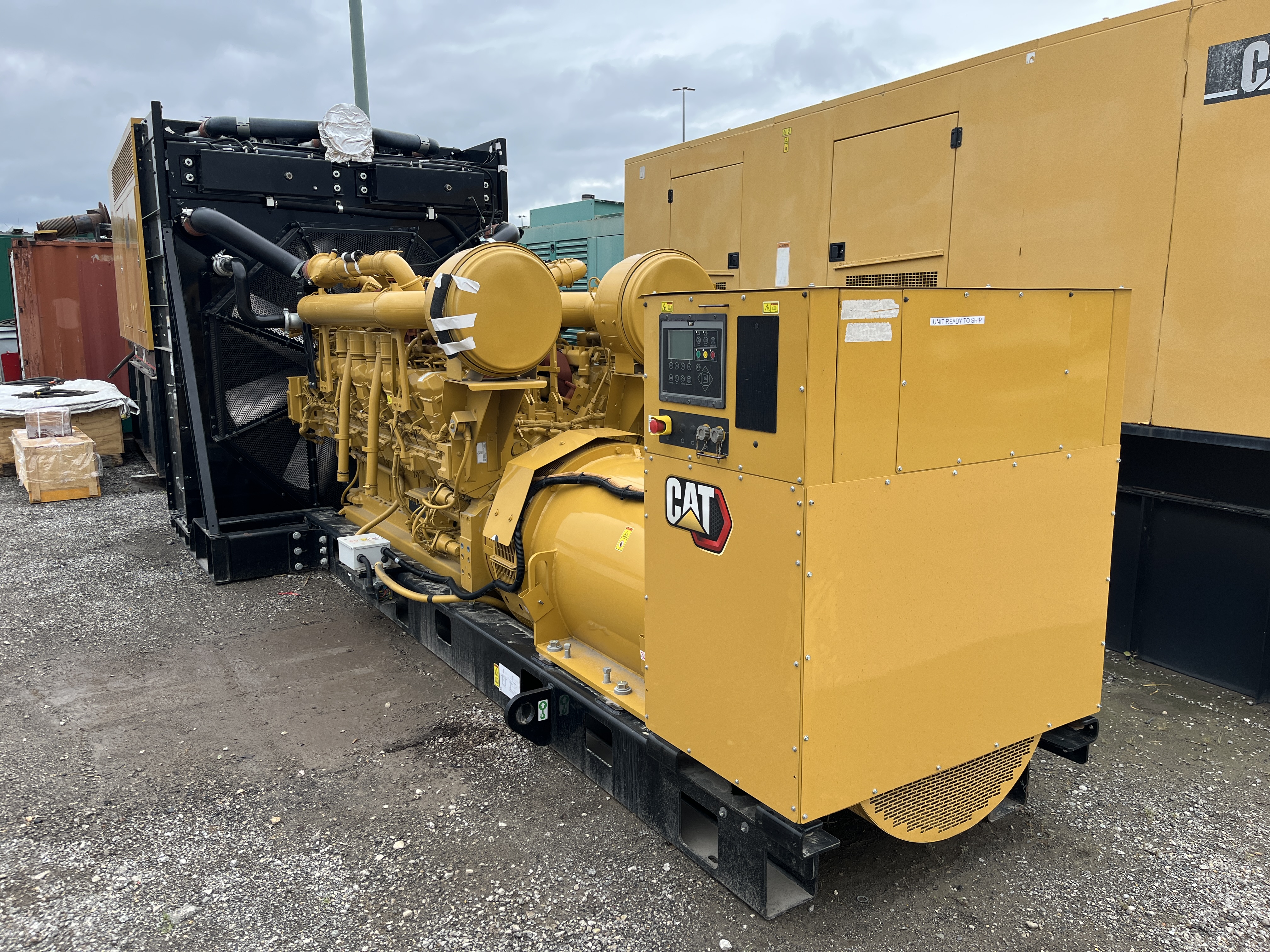 2500 KW Caterpillar #3516C, diesel generator, skid mounted, 277/480 Volts, 2025 - Image 3