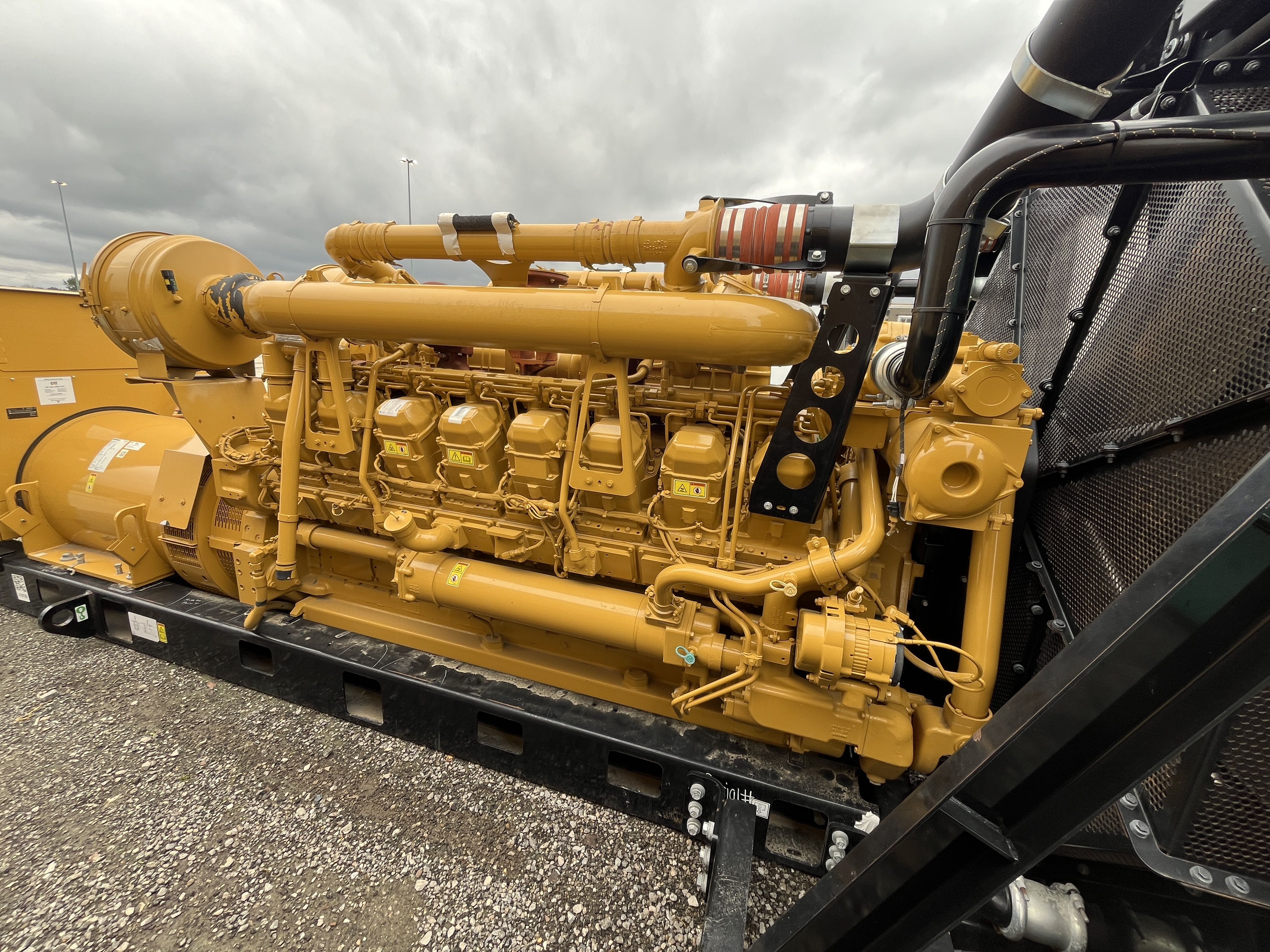2500 KW Caterpillar #3516C, diesel generator, skid mounted, 277/480 Volts, 2025 - Image 5