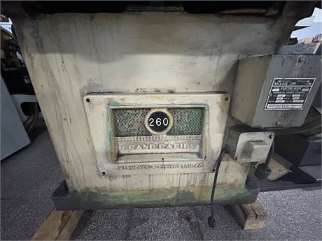 8" x 18" Grand Rapids #260, surface grinder, 23.5" X, 9.25" Y, 150 FPM table, 2300-3000 RPM, Electro-Matic - Image 10