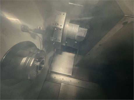 Hardinge #Quest-8/51SP, CNC lathe, 20.7" swing, 2" bar, 11.41" diameter, 20" turning length, 12 station - Image 2