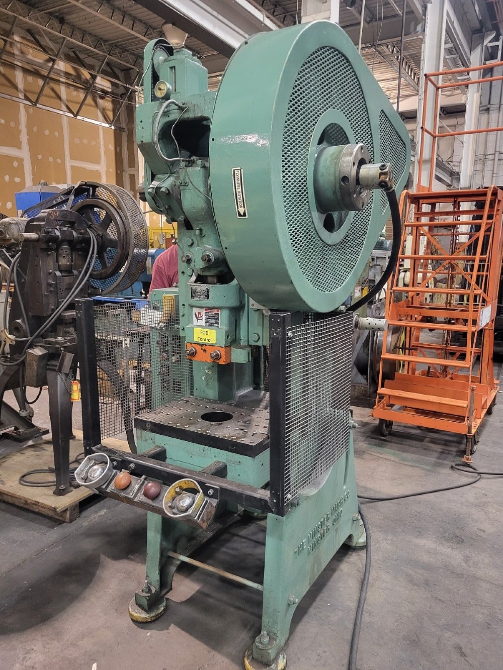 32 Ton, Minster #4, OBI Punch Press, Air Clutch and Brake, 3" stroke - Image 1