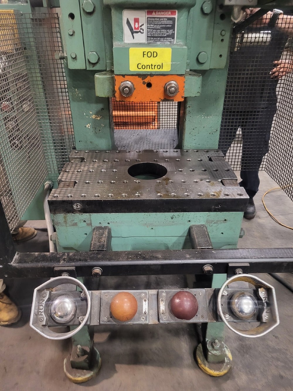 32 Ton, Minster #4, OBI Punch Press, Air Clutch and Brake, 3" stroke - Image 6