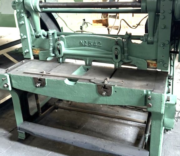 48" Pexto #542, Power Gap Shear, 10 to 16 gauge capacity - Image 3