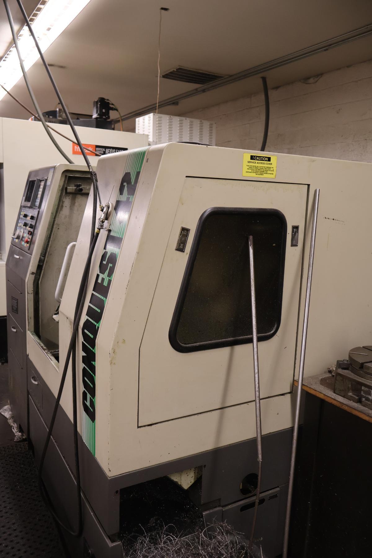 Hardinge #Conquest-CS-42, CNC slant bed lathe, 9.1" max turning diameter, 13.8" centers, 1-5/8" bar, 12 - Image 3