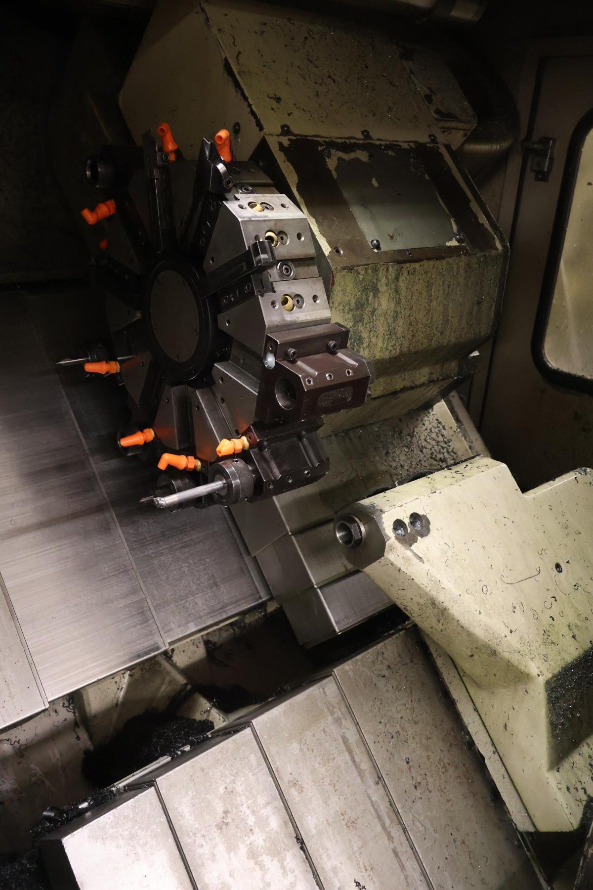 Hardinge #Conquest-CS-42, CNC slant bed lathe, 9.1" max turning diameter, 13.8" centers, 1-5/8" bar, 12 - Image 5