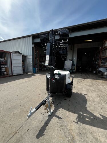 Allmand #NL-GR-6K, 6 KW light tower, LED, Kubota diesel engine, 4012 hours, 2022 - Image 3