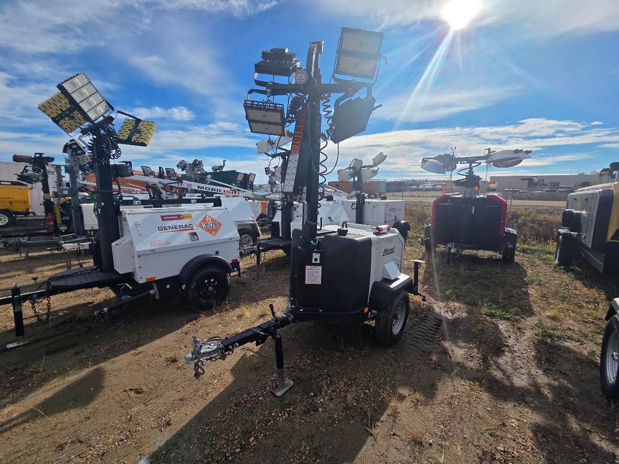 Allmand #NL-GR-6K, 6 KW light tower, LED, Kubota diesel engine, 4012 hours, 2022 - Image 7