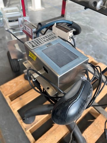 Squid Ink #Preza-Mini, Inkjet Case Coder, on stand, inkjet controller, 2021 - Image 2