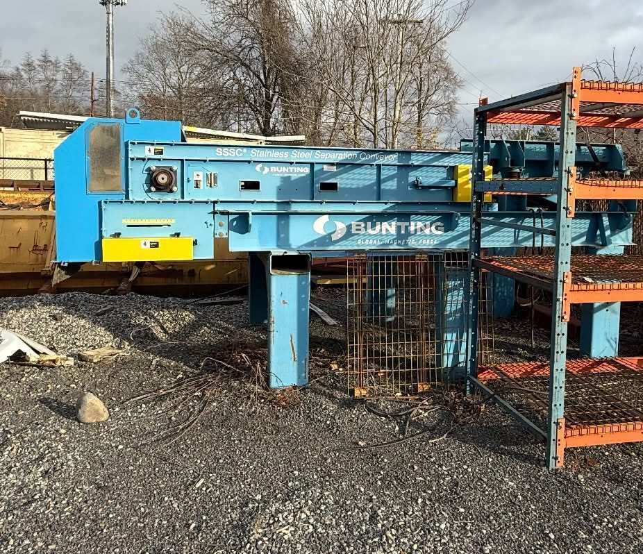 Bunting Magnetic s #SSSC-60, Stainless Steel Separator, 60" width, neodymium head pulley, 5" max. material - Image 3