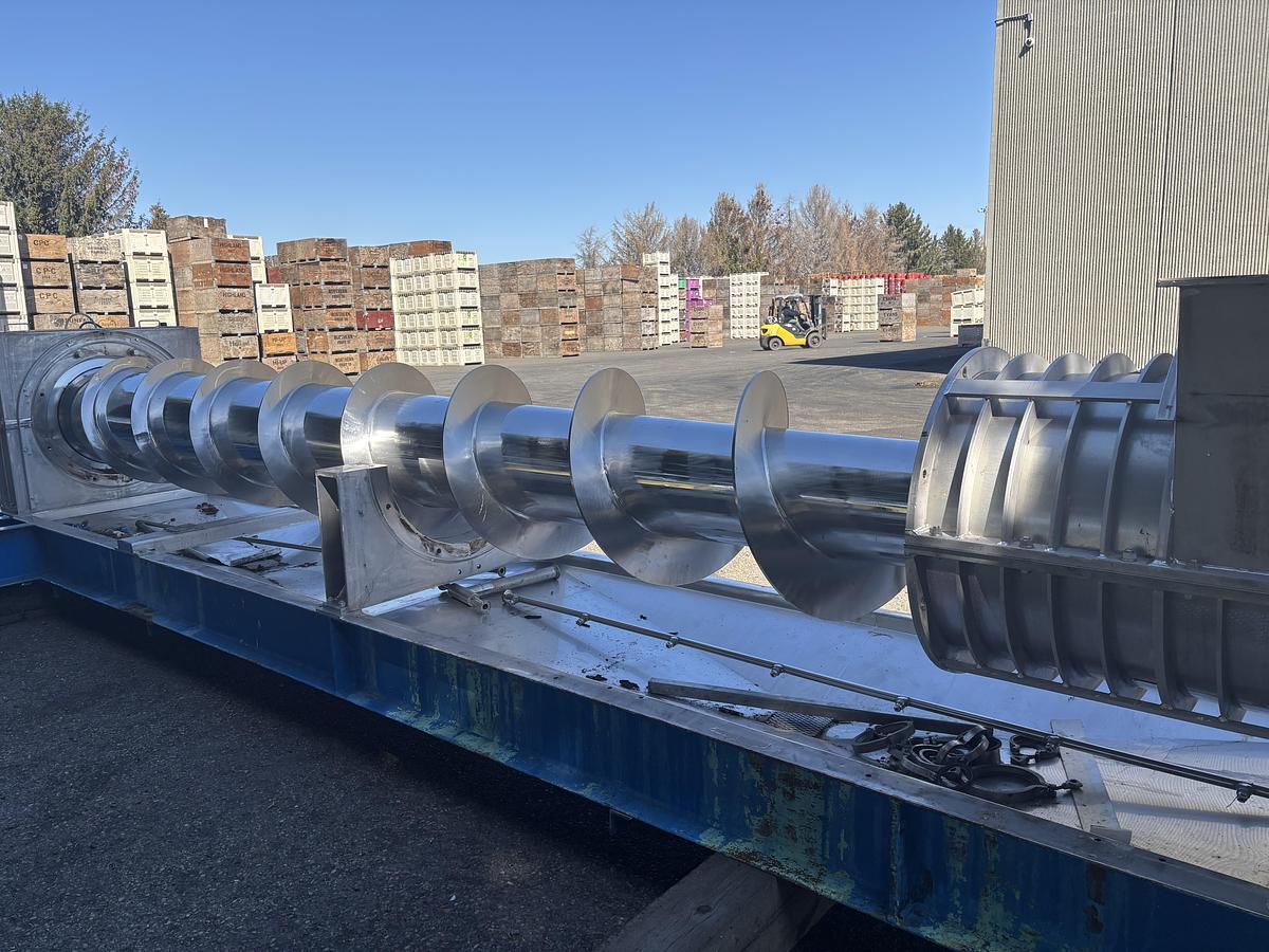 FKC #SHX-700, Dewatering Screw Press, Stainless Steel wetted parts, 10 MTBD/D capacity, 7.5 HP, 996 psi, 480 - Image 5