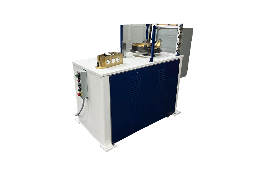 12" IRM, Bull Block Wire Drawing Machine, 12" drum, die holder, 5 HP motor, variable speed AC inverter, 3PH - Image 1