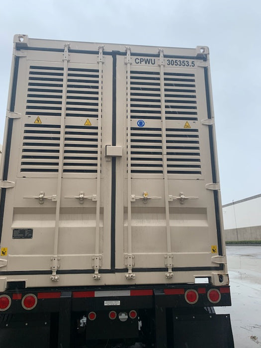 King, extendable city chassis trailer, carries 20' or 40' container, 30' closed, 40' extended, 96" wide, 48" - Image 3