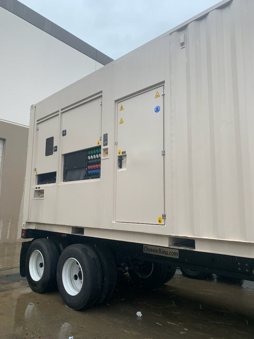 King, extendable city chassis trailer, carries 20' or 40' container, 30' closed, 40' extended, 96" wide, 48" - Image 4