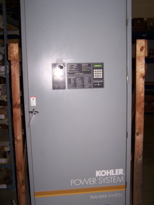 2000 Amp. Kohler, transfer switch, 4 wire, 3 phase, 480 Volts - Image 1