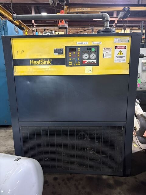 ZEKS #HEATSINK, refrigerated compressed air dryer, R-22 - Image 2