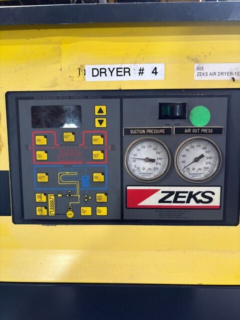 ZEKS #HEATSINK, refrigerated compressed air dryer, R-22 - Image 8