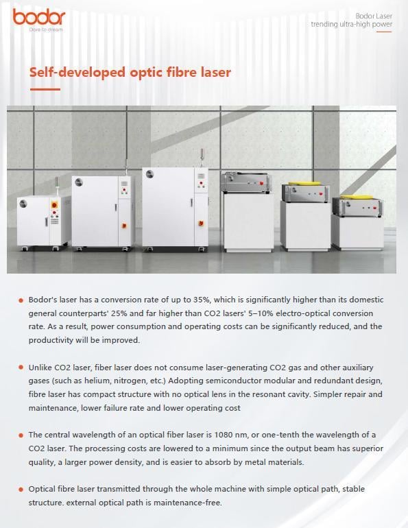 Bodor #H3000-12, fiber laser, 60 kW, 41.01' x 10.5' working area, 5.31" Z, Bodor Thinker 3.0 CNC, Bodor - Image 10