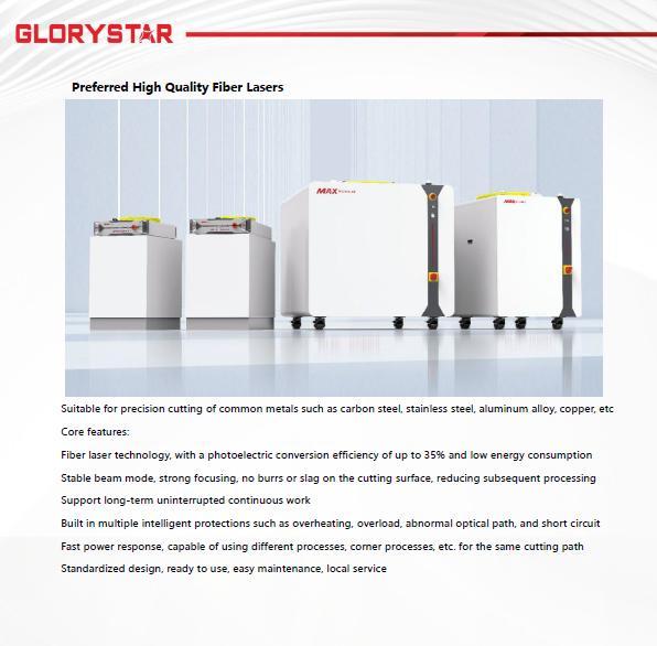 Glorystar #GS-3015C, fiber laser, 6 kW, 10' x 5' working area, 3.3" Z, 1.18" max. cutting thickness, FSCUT - Image 4