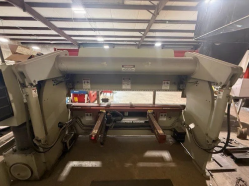 100 Ton, Accurpress, Advantage #710010, CNC hydraulic press brake, 10' overall, 8.33' between housing, 8" - Image 3