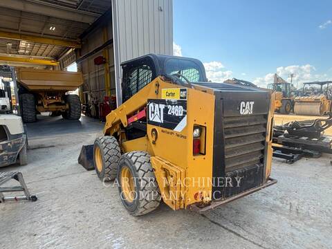 Cat 246D, Skid Steer Loader, 3030 hours, S/N: 0BYF02663, 2015 - Image 4